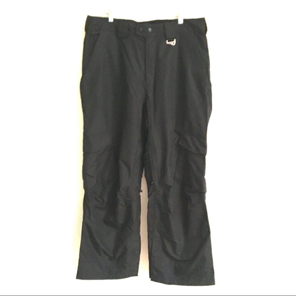 Sims black snowboarding ski pants  L